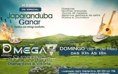 MEGA SHOPPING DIAMANTINO & VITÓRIA 💎 em Uberaba, MG. Maio de 2022