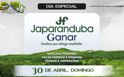 Japaranduba Ganar no Shopping Diamantino em Uberaba-MG, de 29 de abril a 7 de maio